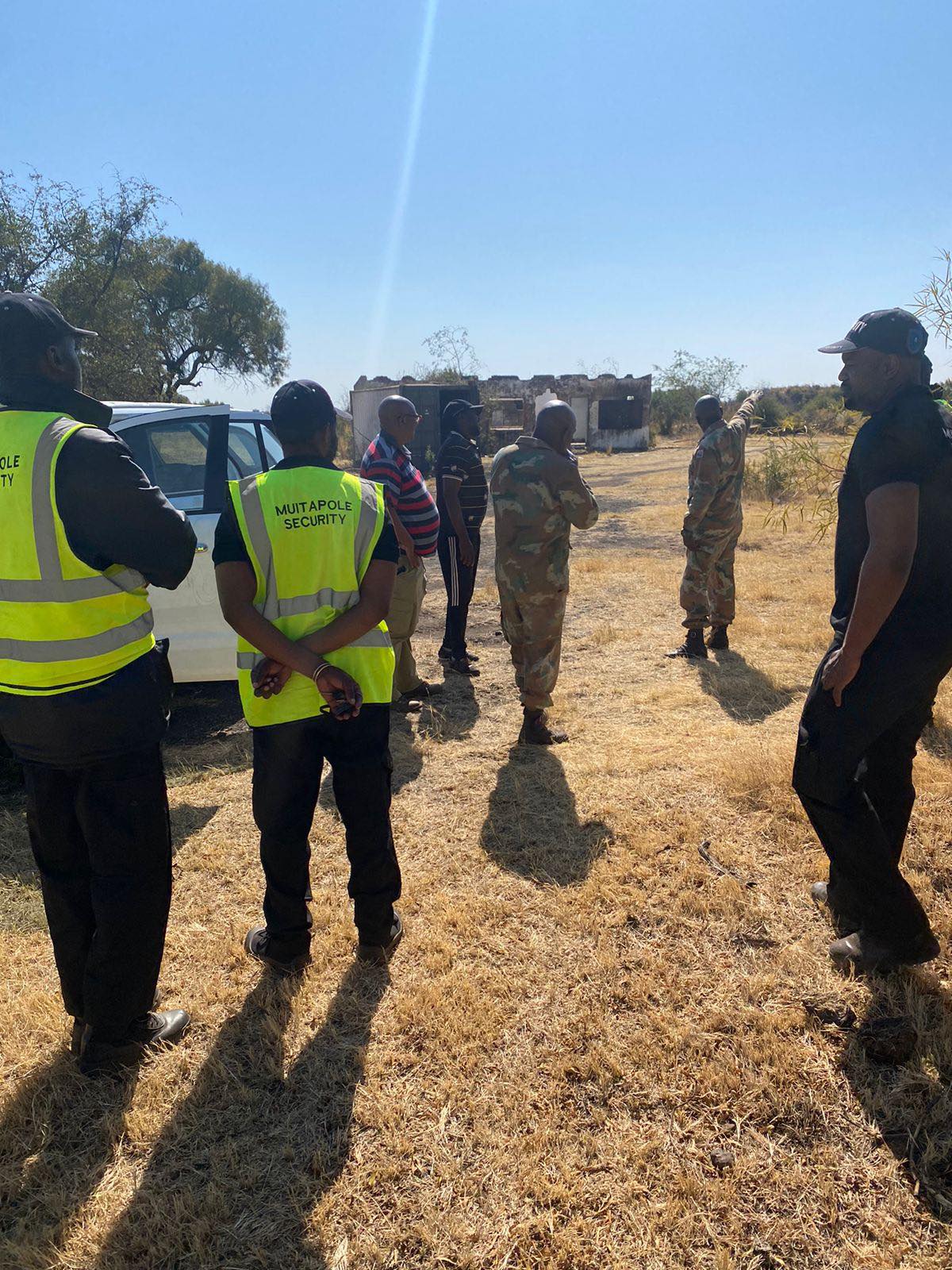 Security team briefing